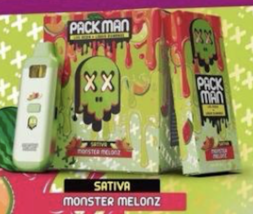 Packman Monster Melonz Disposable